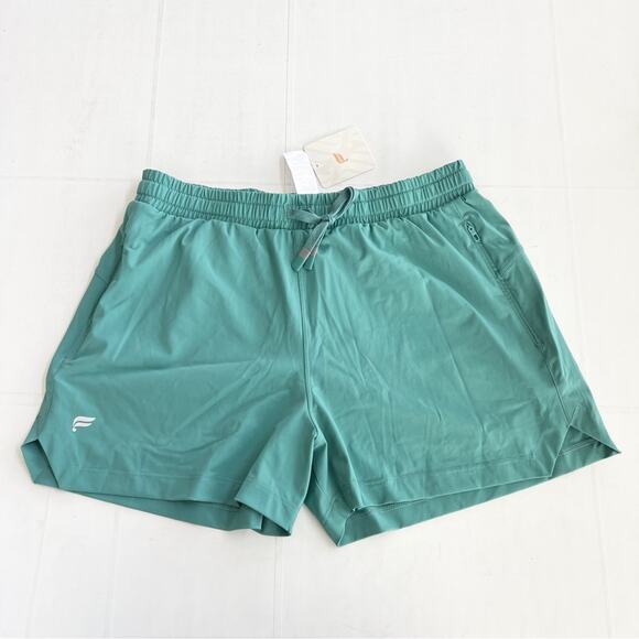 New FABLETICS The One Short 3" Athletic Shorts Women's Misty Jade - Picture 2 of 8